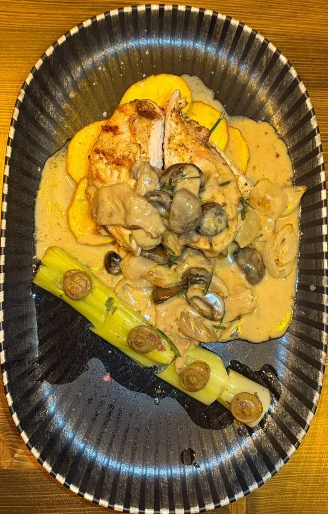 Mantar Soslu Tavuk